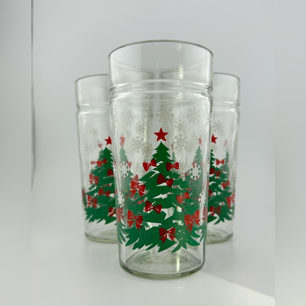 Vintage, Golden Harvest Tumblers/Highball Glasses, by Anchor Hocking, Set of 3